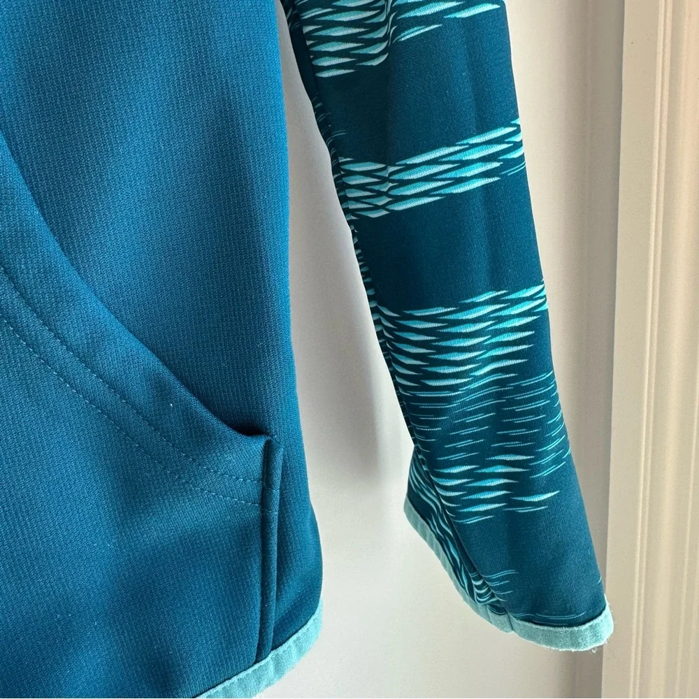 Under Armour Kids Hoodie Sweatshirt Size M Turquoise Blue - Picture 6 of 16